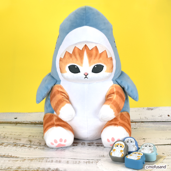SNSやLINEスタンプで大人気の『mofusand』よりサメにゃんが登場