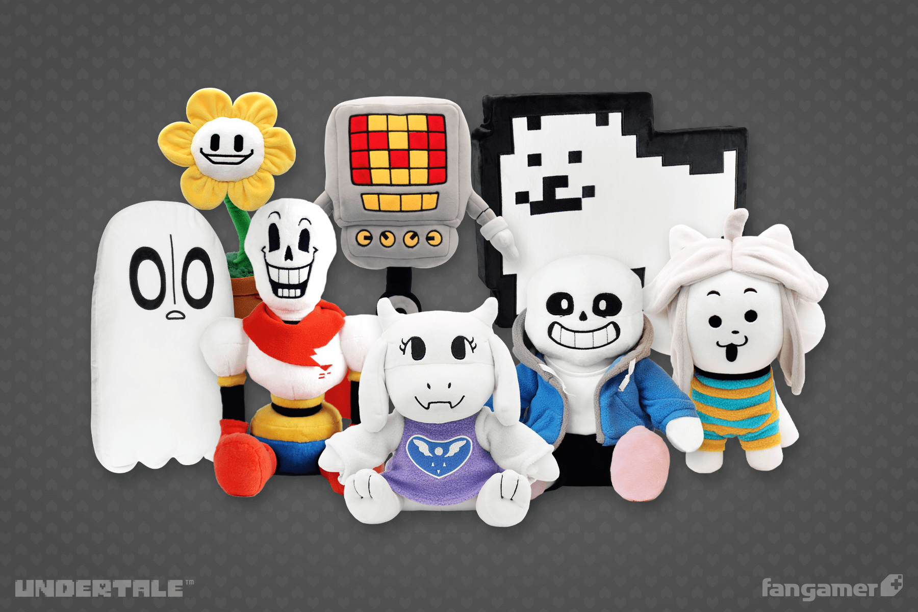 UNDERTALE」－ 全ぬいぐるみコンボ - Fangamer Japan