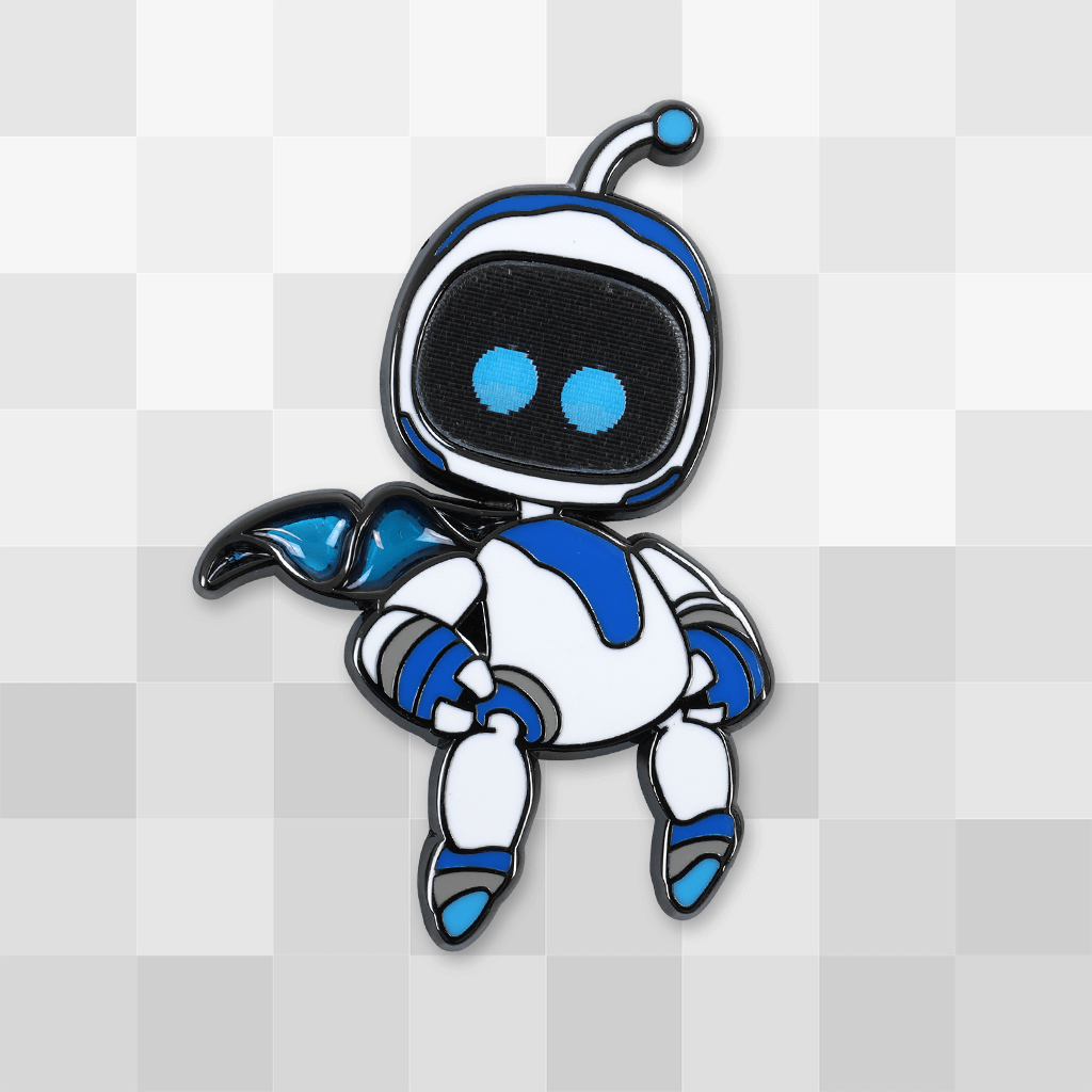 ASTRO BOT」－ アストロボット レンチキュラーピンバッジ - Fangamer Japan