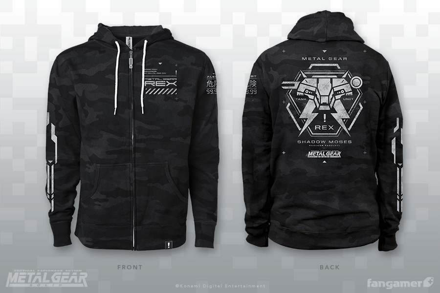 METAL GEAR SOLID」－ MG-REXのパイロット パーカー - Fangamer Japan