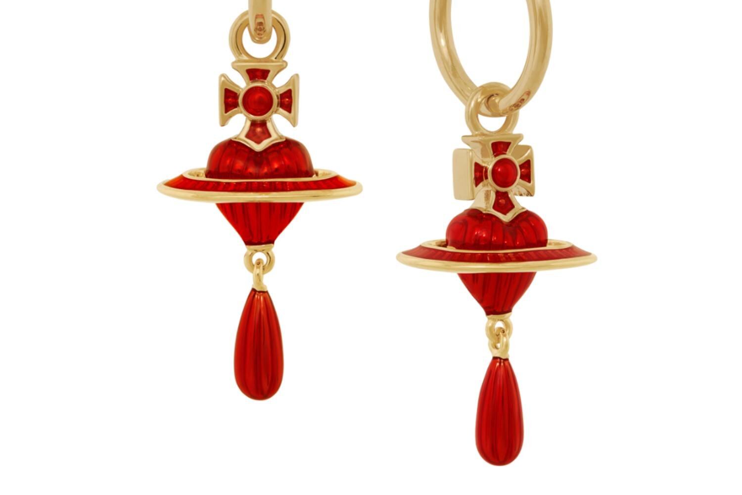 ヴィヴィアン・ウエストウッド“真っ赤なハート”「オーブ」ジュエリー