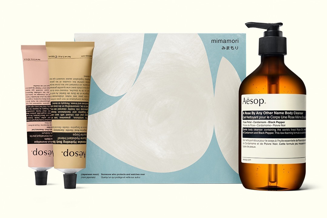 イソップ新作ボディケアキット「みまもり」“スパイシーな香り”の