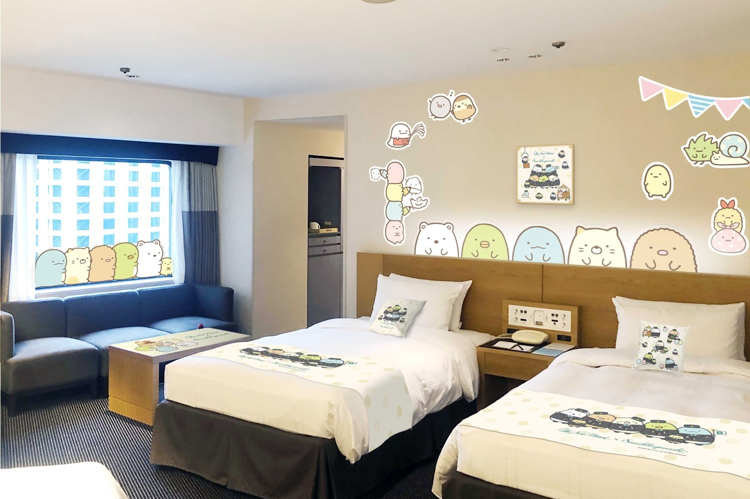 ホテルニューオータニ(東京・大阪・博多)「すみっコぐらし」の宿泊