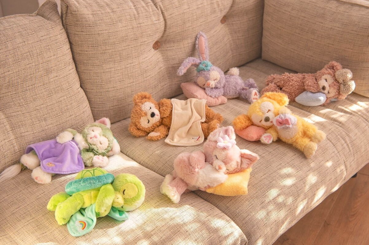 ダッフィー＆フレンズ“すやすや眠る”クッキー・アンやオル・メルの