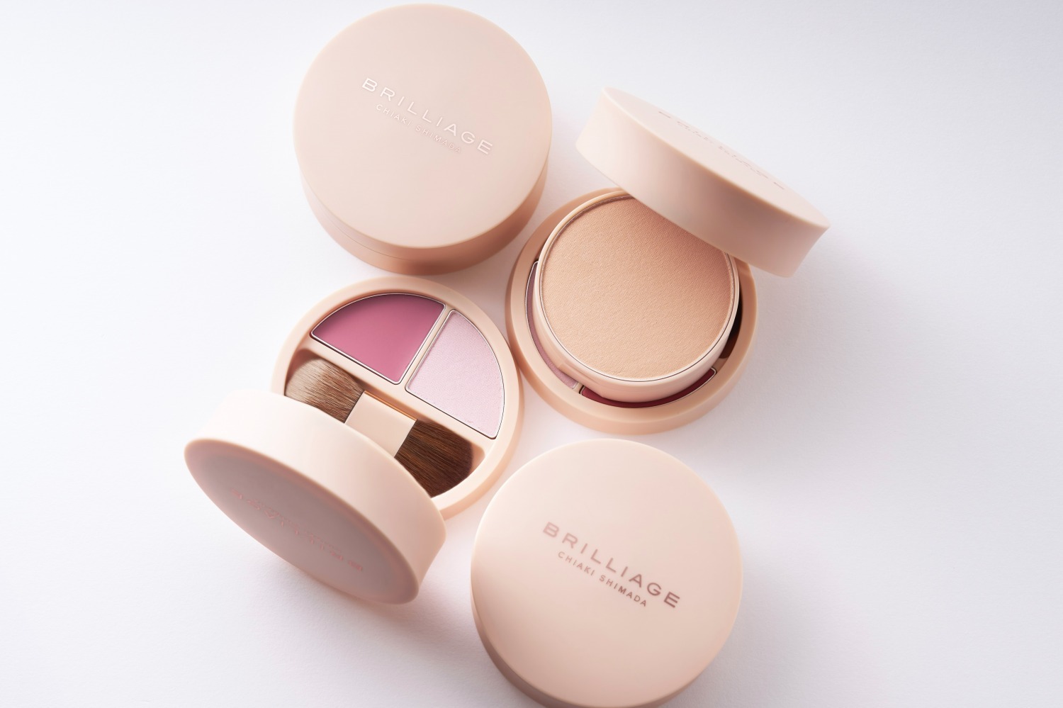 ブリリアージュ23年冬コスメ、“スモーキーピンクカラー”でこなれ旬顔を