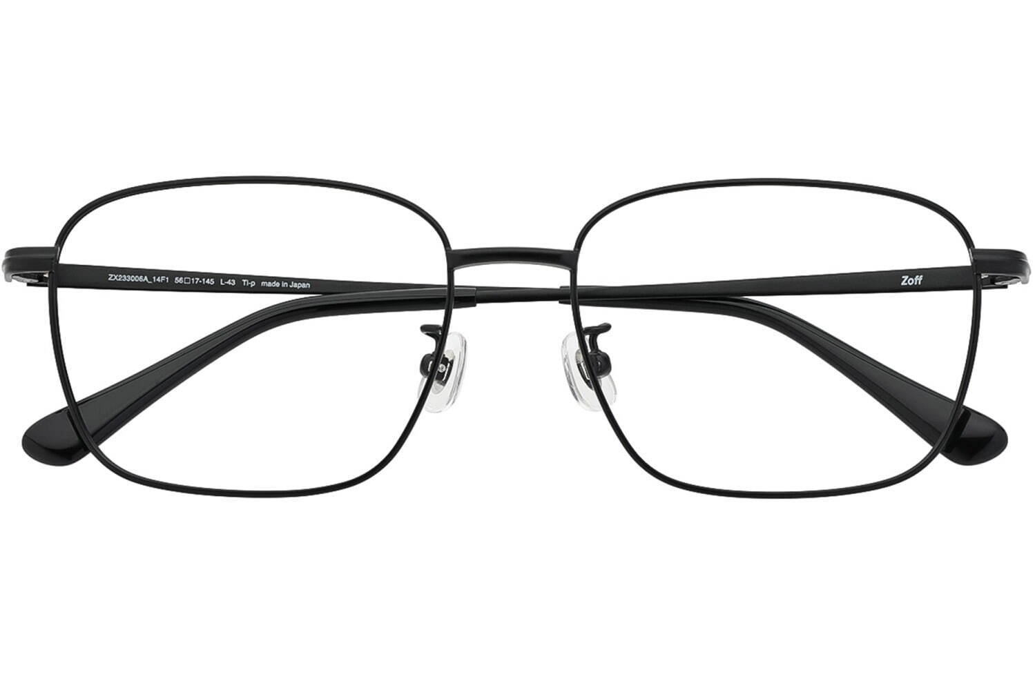Zoffから鯖江産プレミアムメガネの新作、日本製チタンの丸眼鏡やレトロ