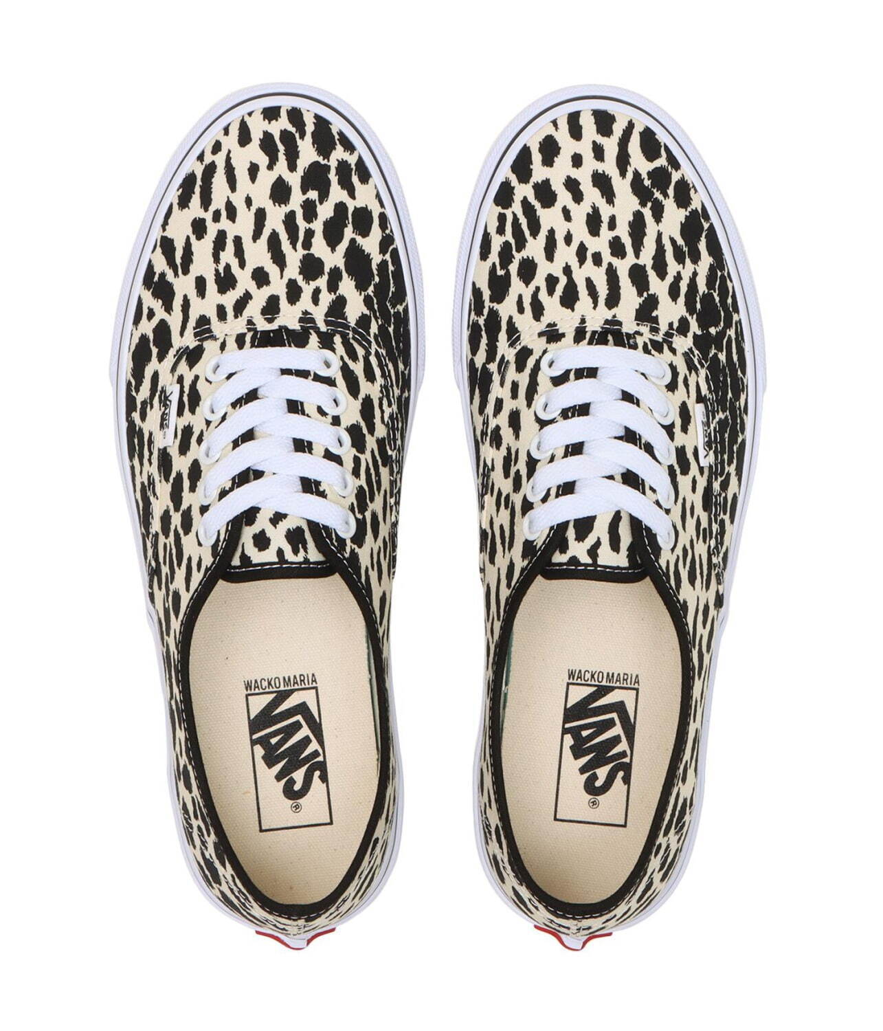 ワコマリア×VANSのスニーカー「V44 オーセンティック」レオパード柄