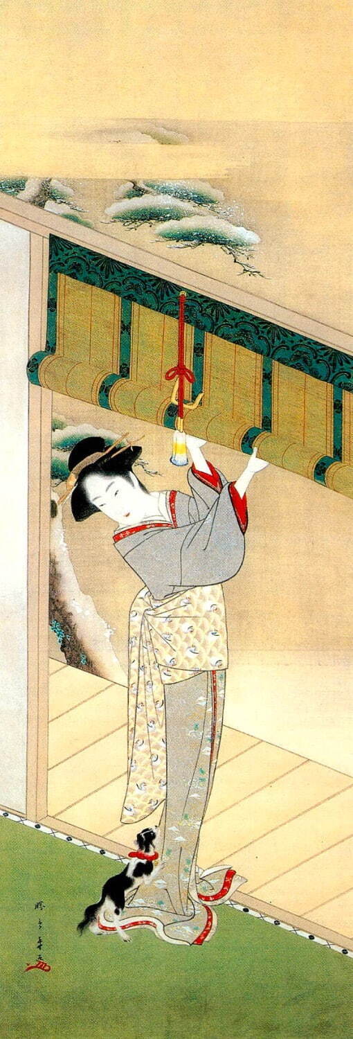 肉筆の美人画”を紹介する展覧会が東京・大倉集古館で - 葛飾北斎や