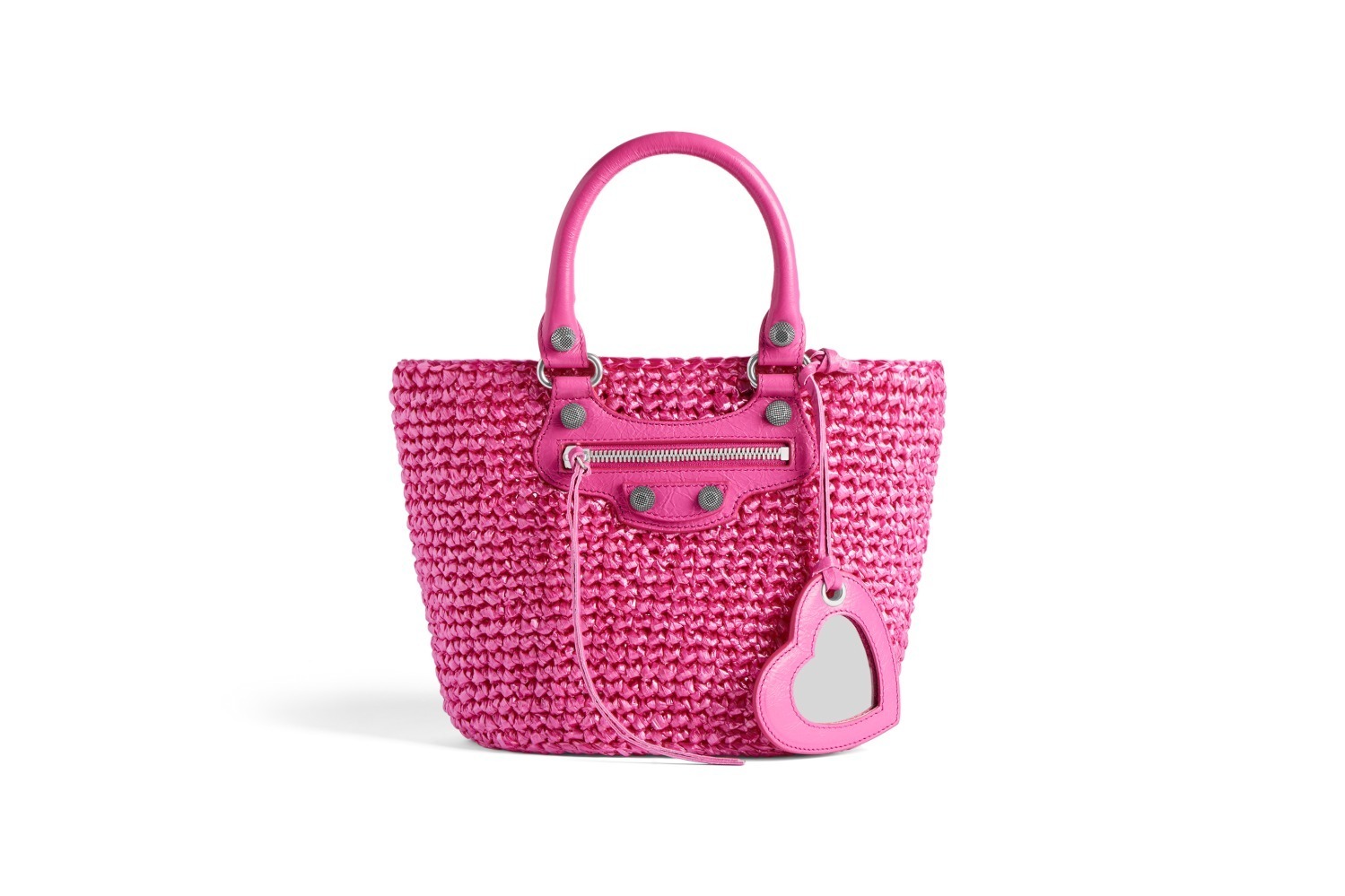 バレンシアガ24年夏ウィメンズバッグ「ル カゴール」新作、“ハート型