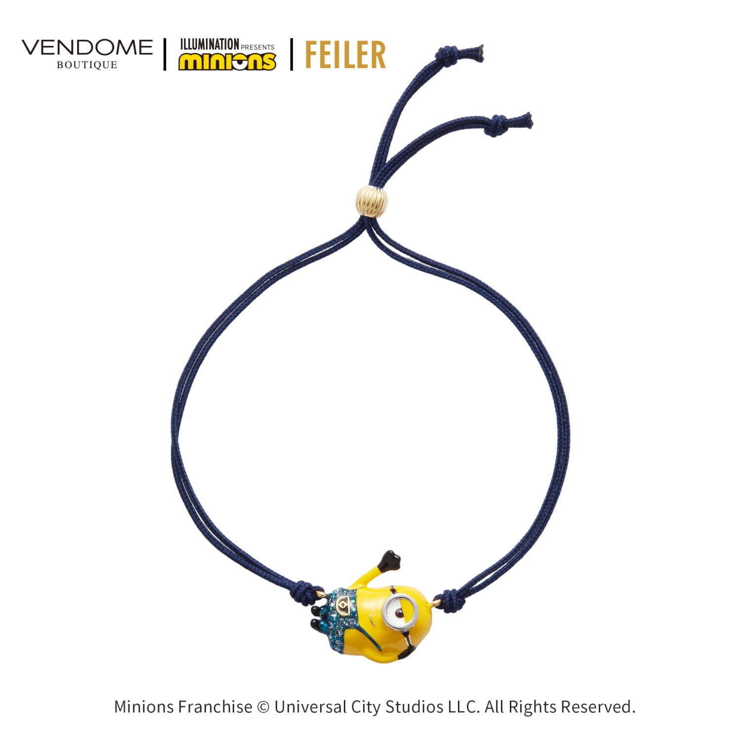 ヴァンドームブティック「ミニオン」アクセサリー“バナナ釣る