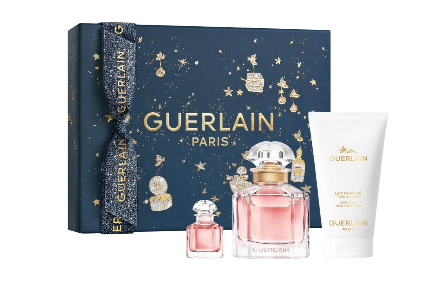 ゲラン24年クリスマスコフレ、“人気フレグランス現品”とミニ香水