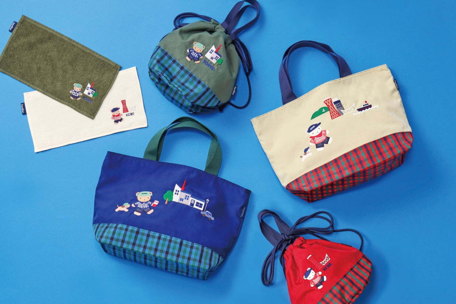 ビームス ジャパン×ファミリア“東京or神戸”限定ご当地トートバッグ、街