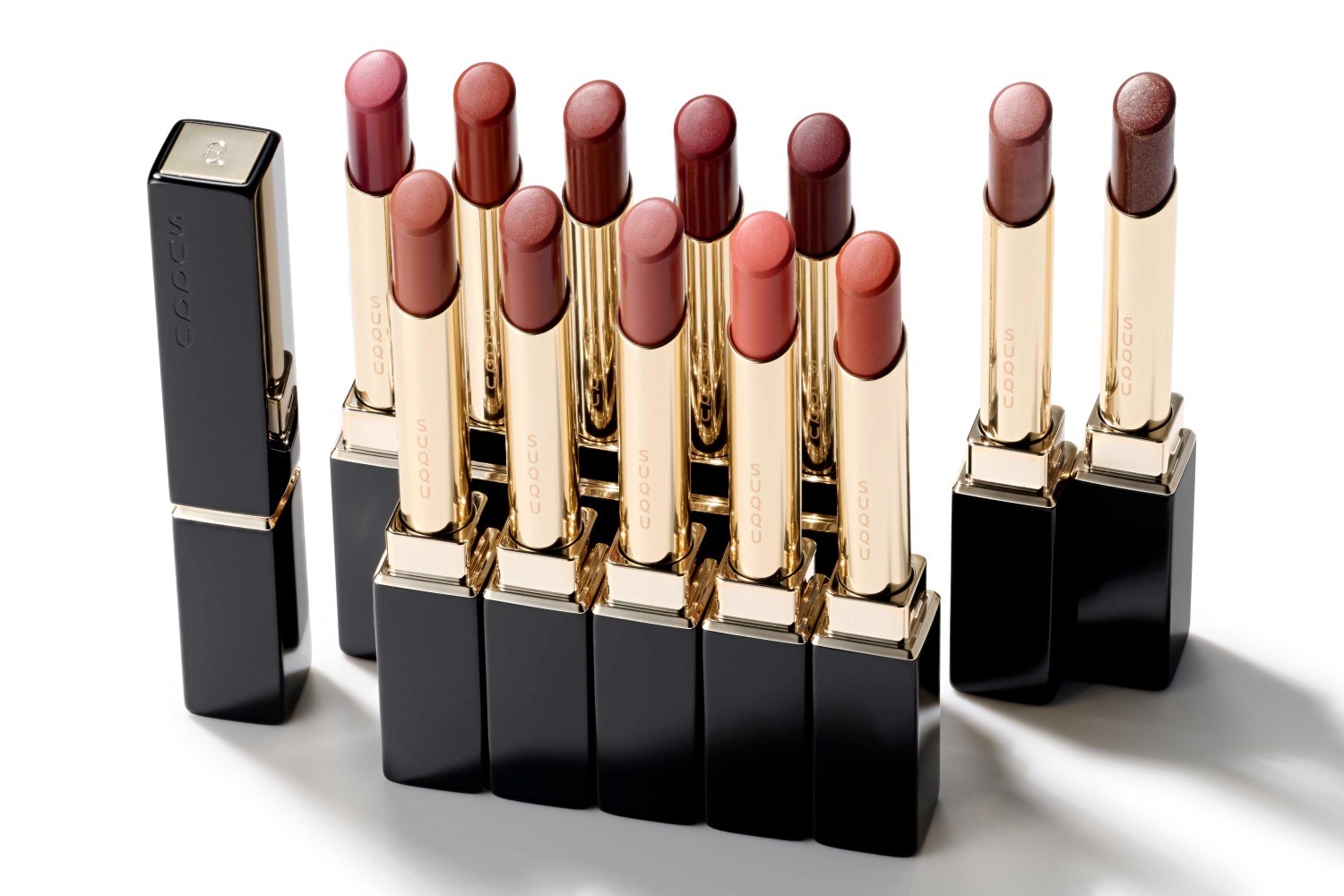 SUQQU2025年春コスメ“史上最もスリム”なリップスティック、ベルベット