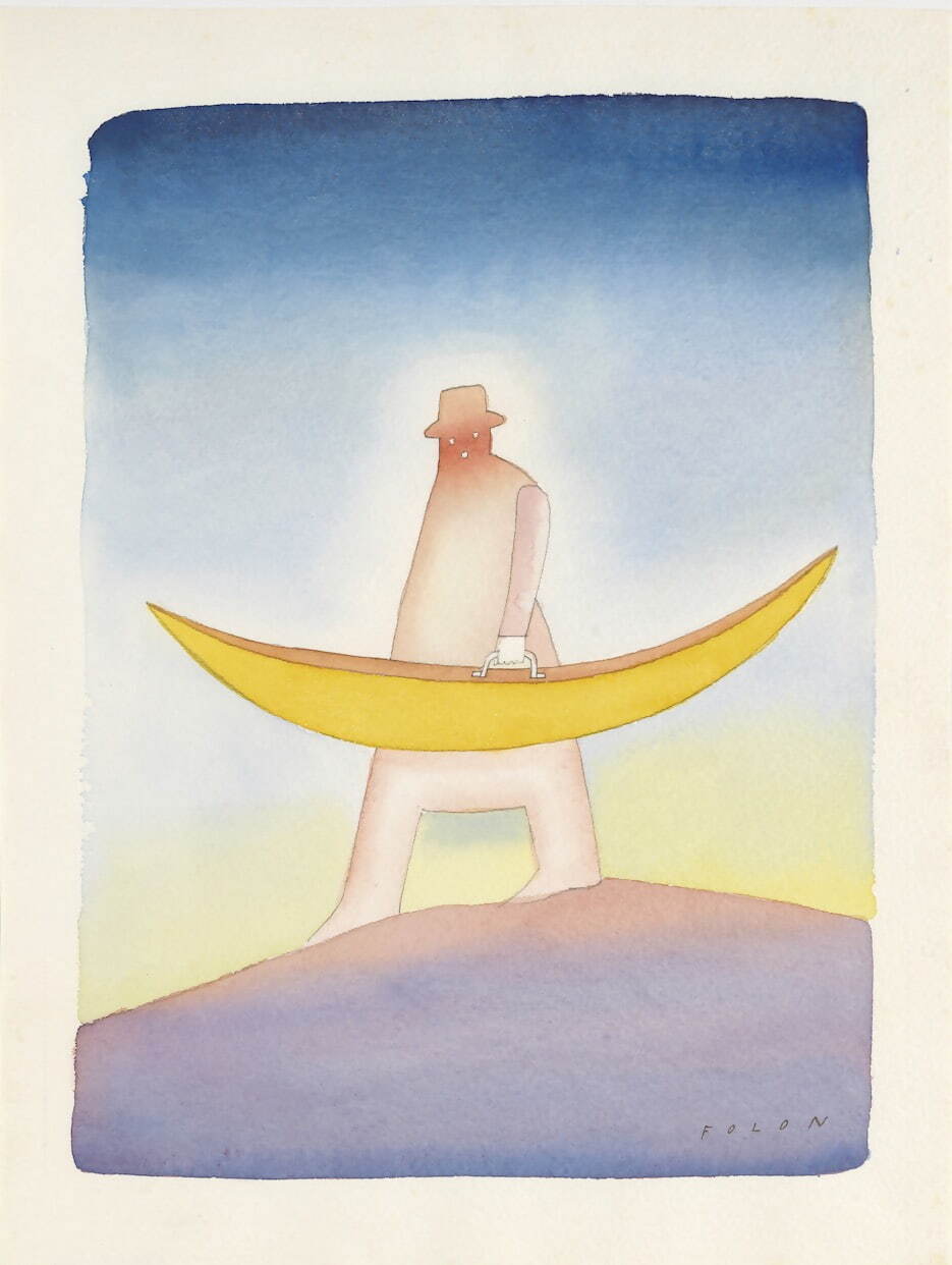 柔らかな色彩と軽やかなタッチ”ジャン＝ミッシェル・フォロンの回顧展