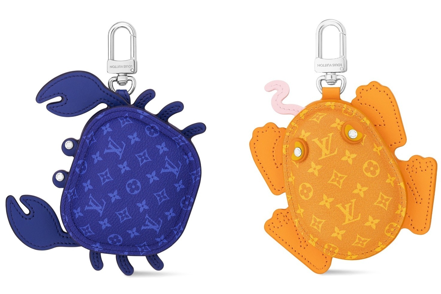 ルイ・ヴィトン“カニ＆カエル”のバッグチャーム、スケートボードの