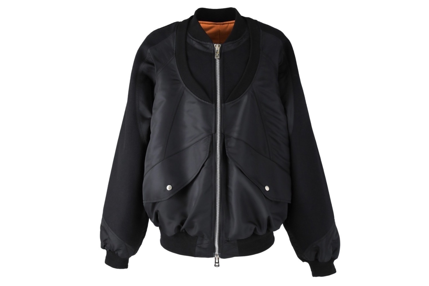 タカヒロミヤシタザソロイスト．“レイヤード風”フライトジャケット