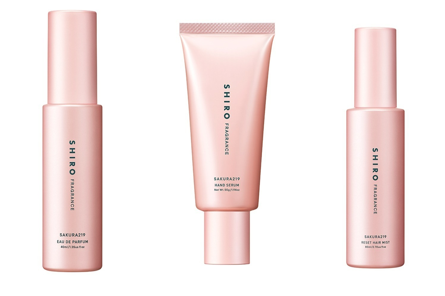 SHIRO春限定「さくら219」“桜香る”ハンド美容液＆ヘアミスト、25年は