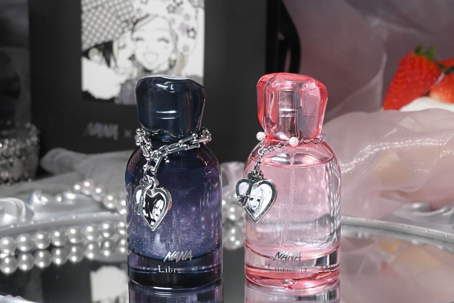 出版社生まれの香水が漫画「NANA」とコラボ、2人のヒロインイメージの