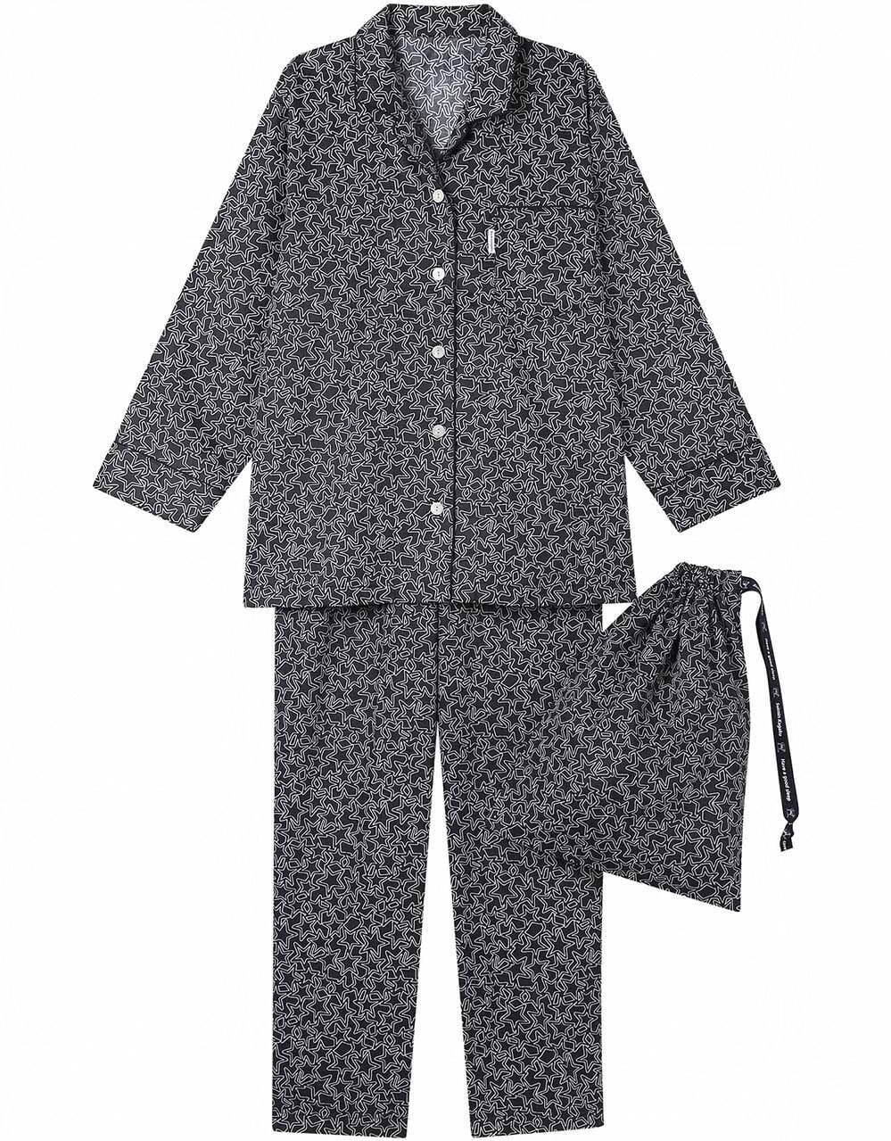 ワコール 睡眠科学×ミントデザインズ、“シックな星柄”やストライプの