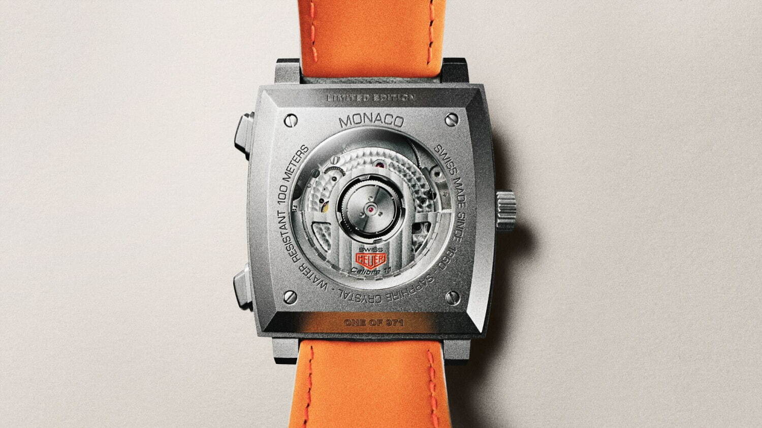 タグ・ホイヤー限定腕時計「モナコ」、映画『栄光のル・マン