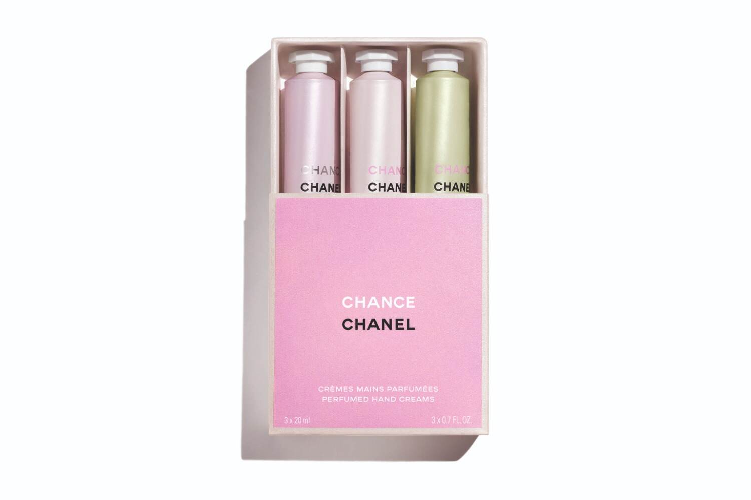 シャネル25年夏コスメ、人気フレグランス「チャンス」3つの香りを