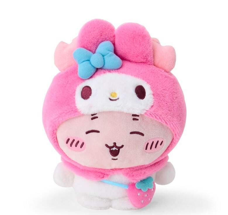 ちいかわ×サンリオキャラクターズ」ハチワレのシナモロール“なりきり