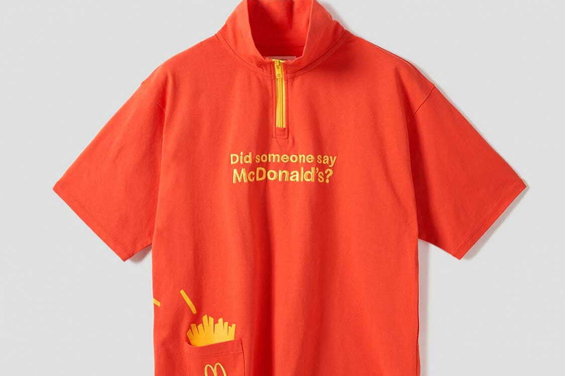 グラニフ×マクドナルド「マックフライポテト」ポケット付きTシャツや