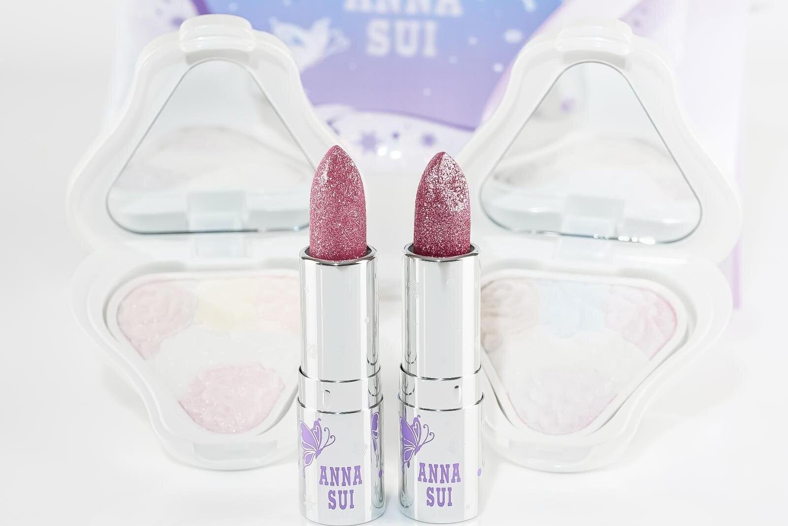 アナ スイ25年クリスマスコフレ”粉雪パールをこすると色変化！？”雪