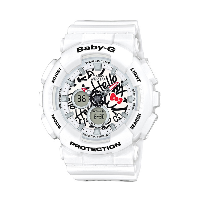 ハローキティ×BABY-Gのコラボウォッチ - ストリートを感じる落書き風