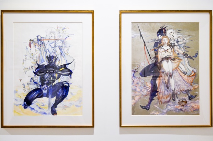 FINAL FANTASYと天野喜孝の世界展」が池袋で、原画・CG・立体造形など