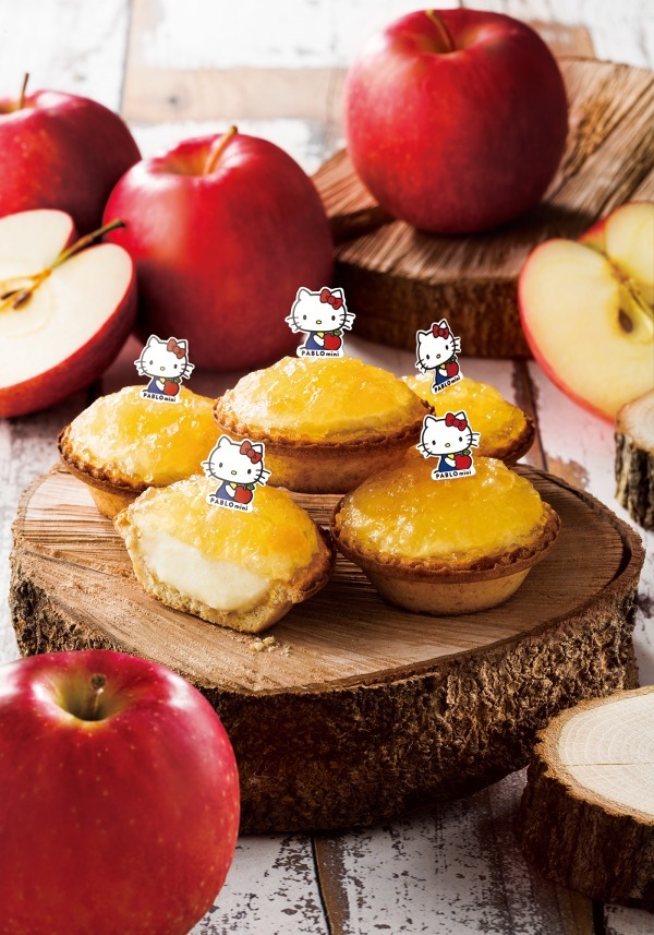 サンリオ・ハローキティ×パブロミニの限定「りんご」チーズタルト