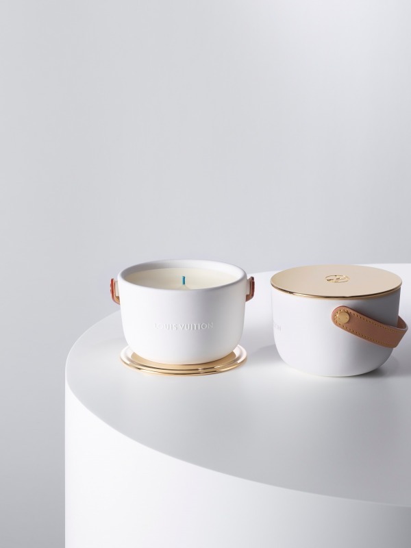 ルイ・ヴィトンのホーム向け「パフュームド キャンドル」透明感溢れる
