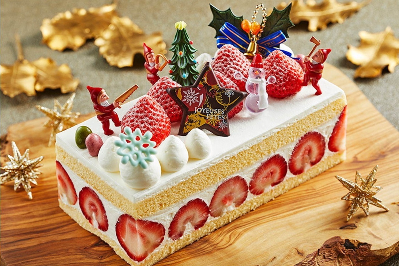 赤坂エクセルホテル東急のクリスマスケーキ「あまおうフレジェ」高級
