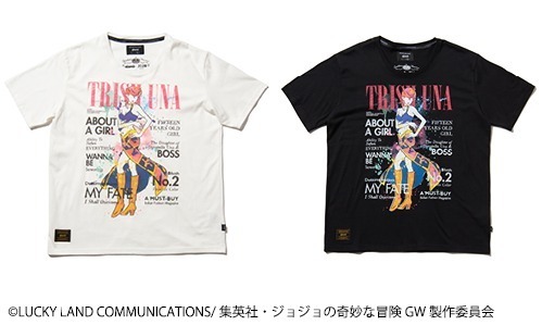 glamb×「ジョジョの奇妙な冒険 黄金の風」、ブチャラティ柄ジャージや