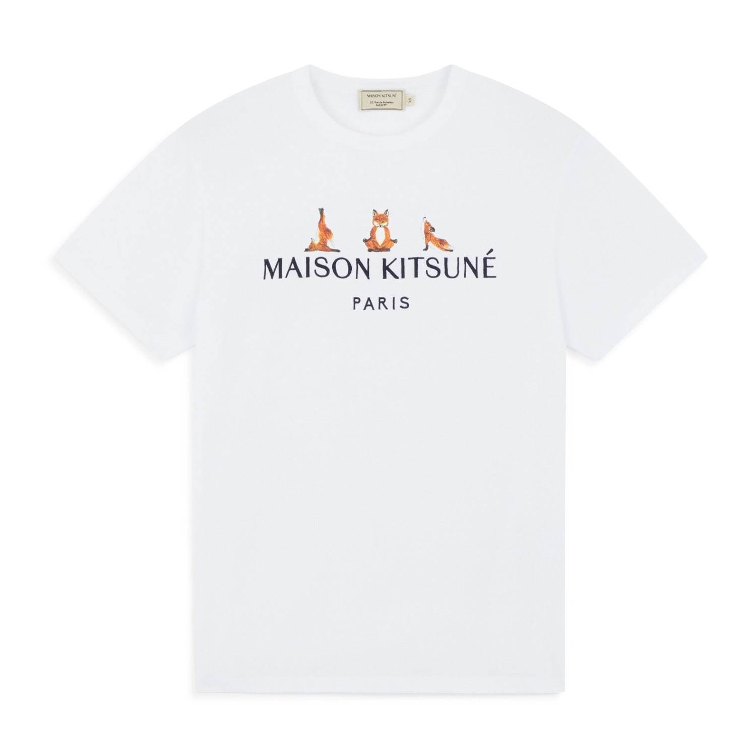 メゾン キツネ「ヨガ フォックス」シリーズに新作、“ヨガを楽しむ