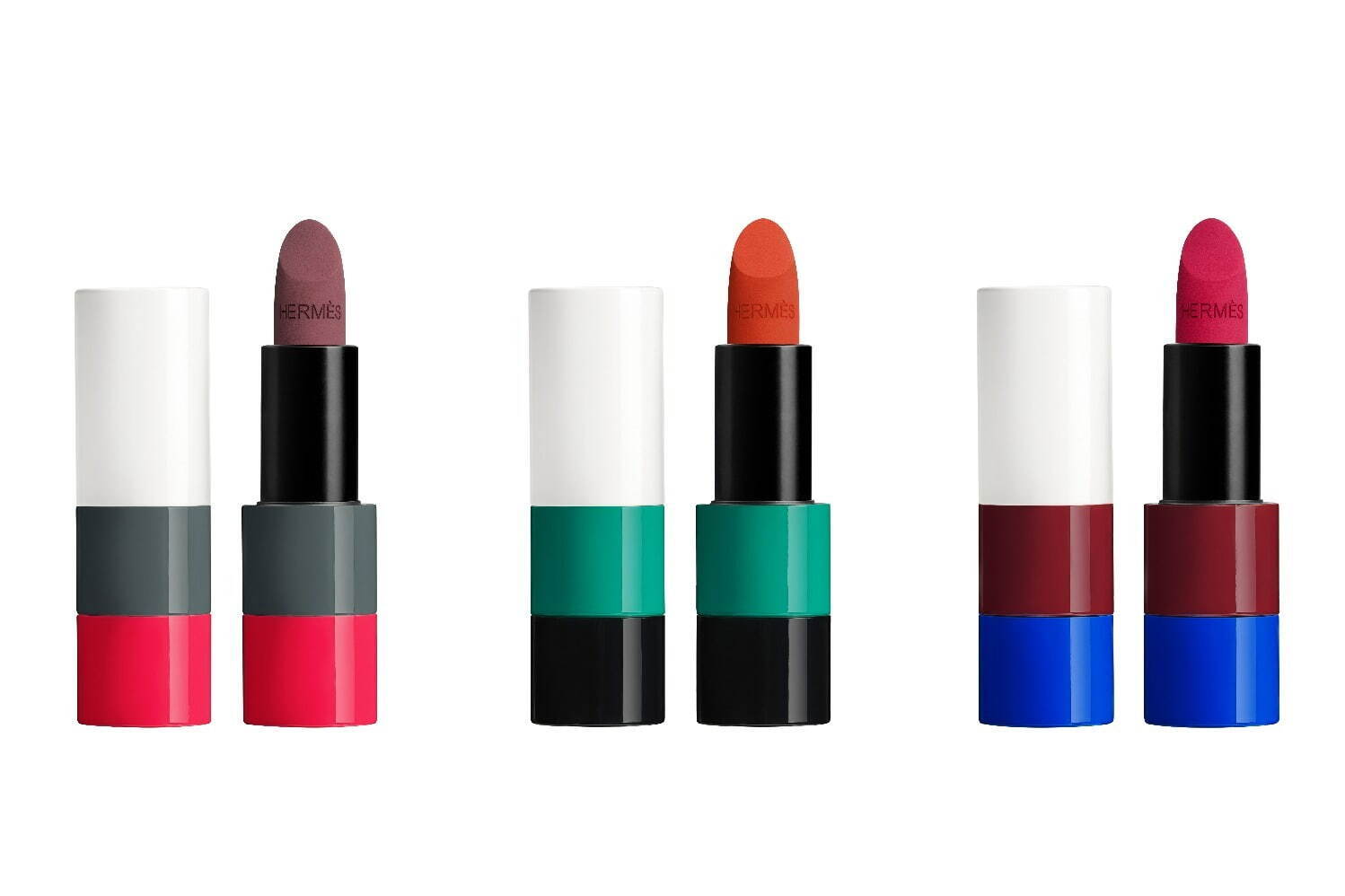 エルメスのリップ〈ルージュ・エルメス〉夜の情景イメージの21年秋冬