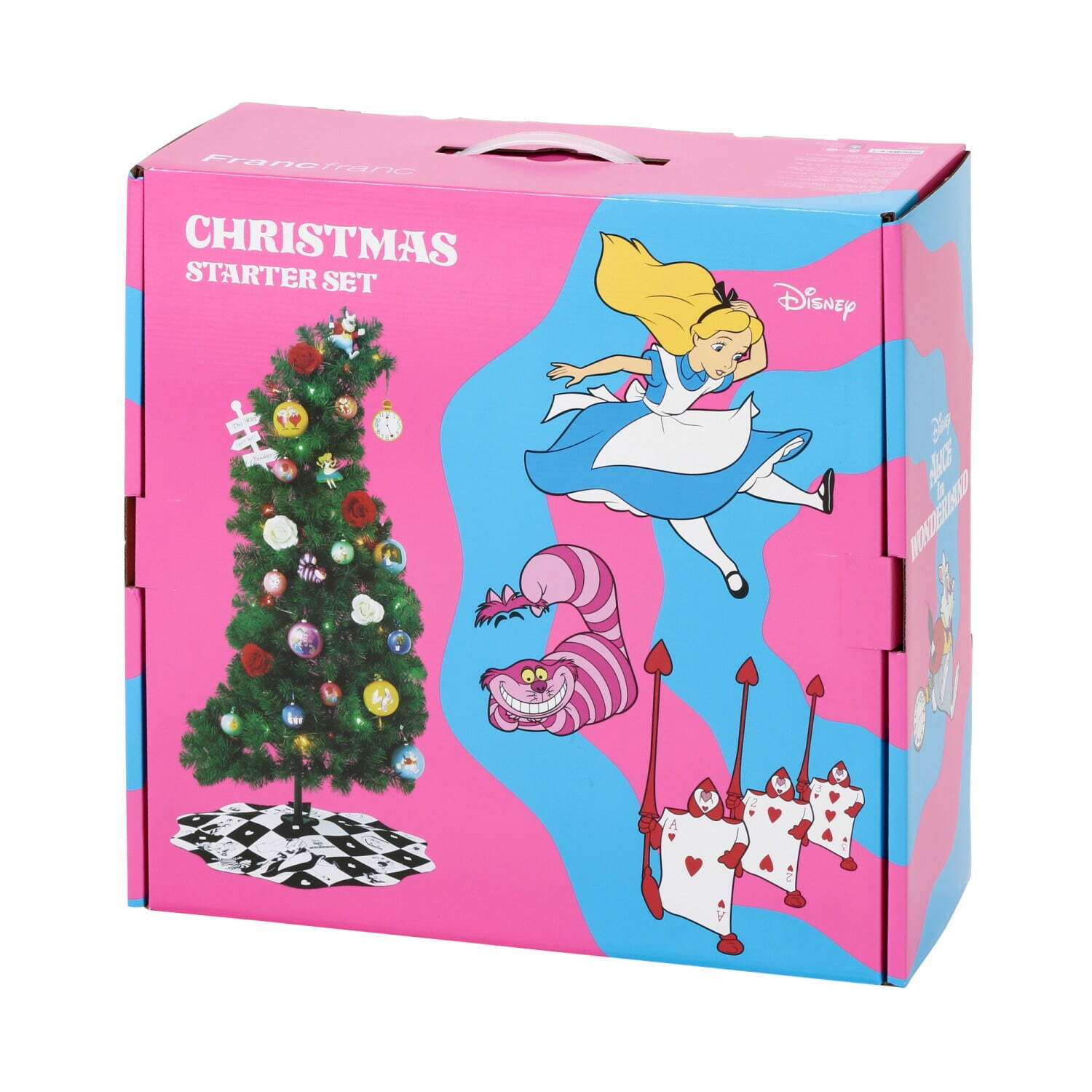 フランフランからディズニー『ふしぎの国のアリス』のクリスマスツリー