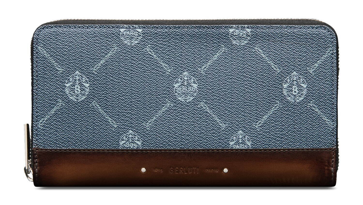 ベルルッティ2022年春新作「シグネチャーキャンバス」“爽やかブルー”の