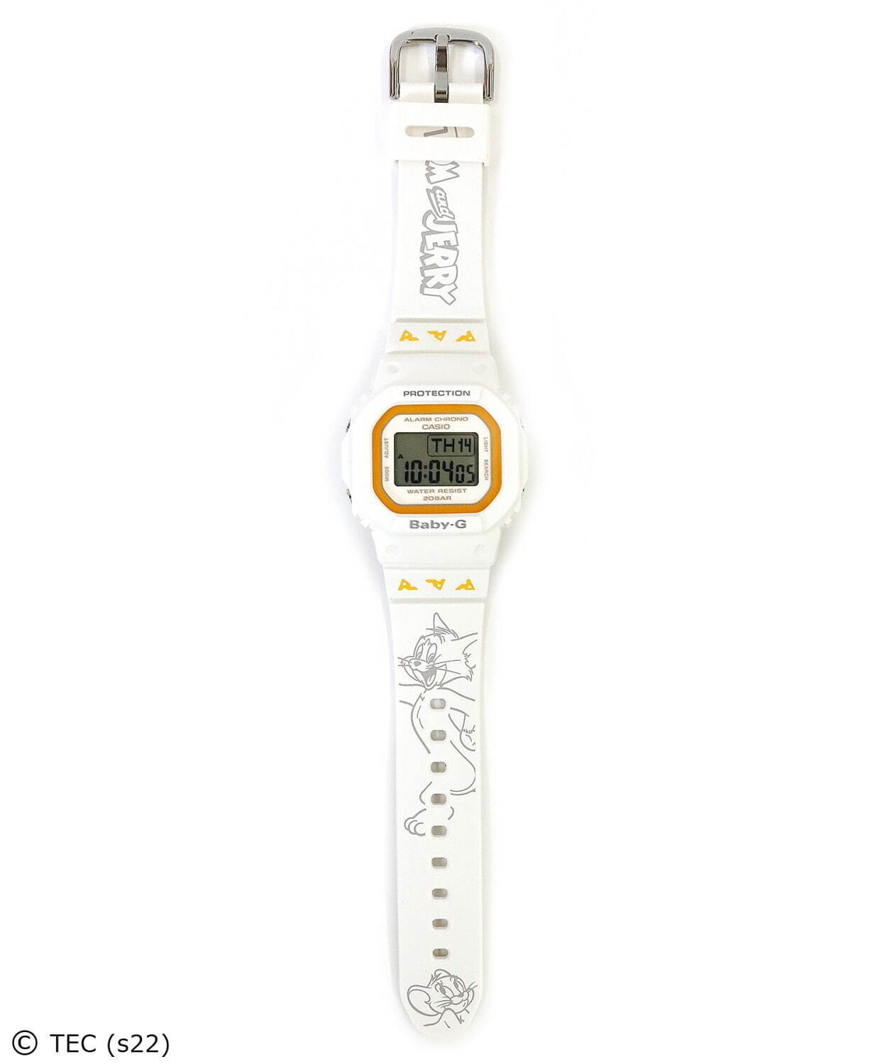 BABY-G「トムとジェリー」初コラボ腕時計、“チーズカラー”がアクセント