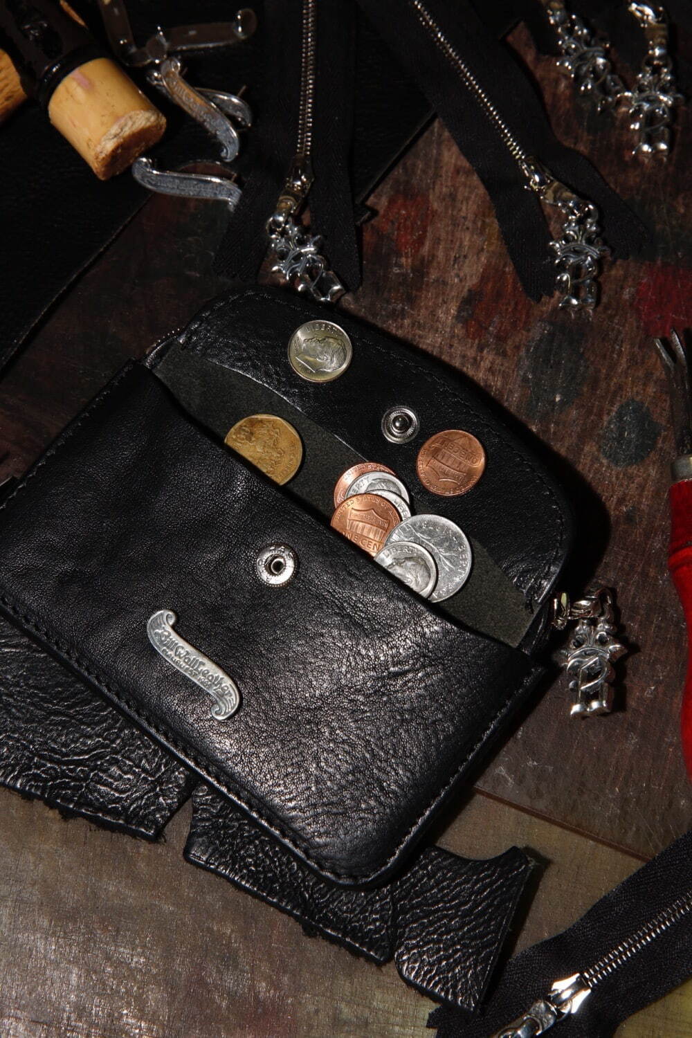 ビルウォールレザー×ヴィンテージワークスのレザーウォレット