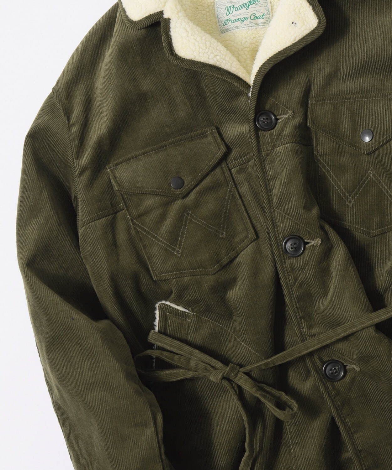 ラングラー、ボア裏地のランチコート -ジャーナル スタンダード