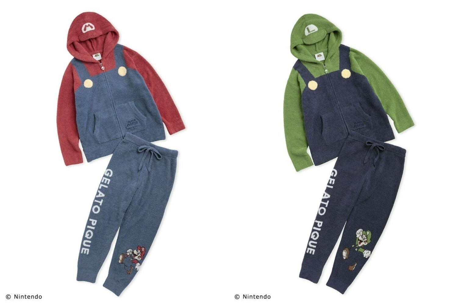 ジェラート ピケ新作「スーパーマリオ」“ルイージ”になりきるルーム