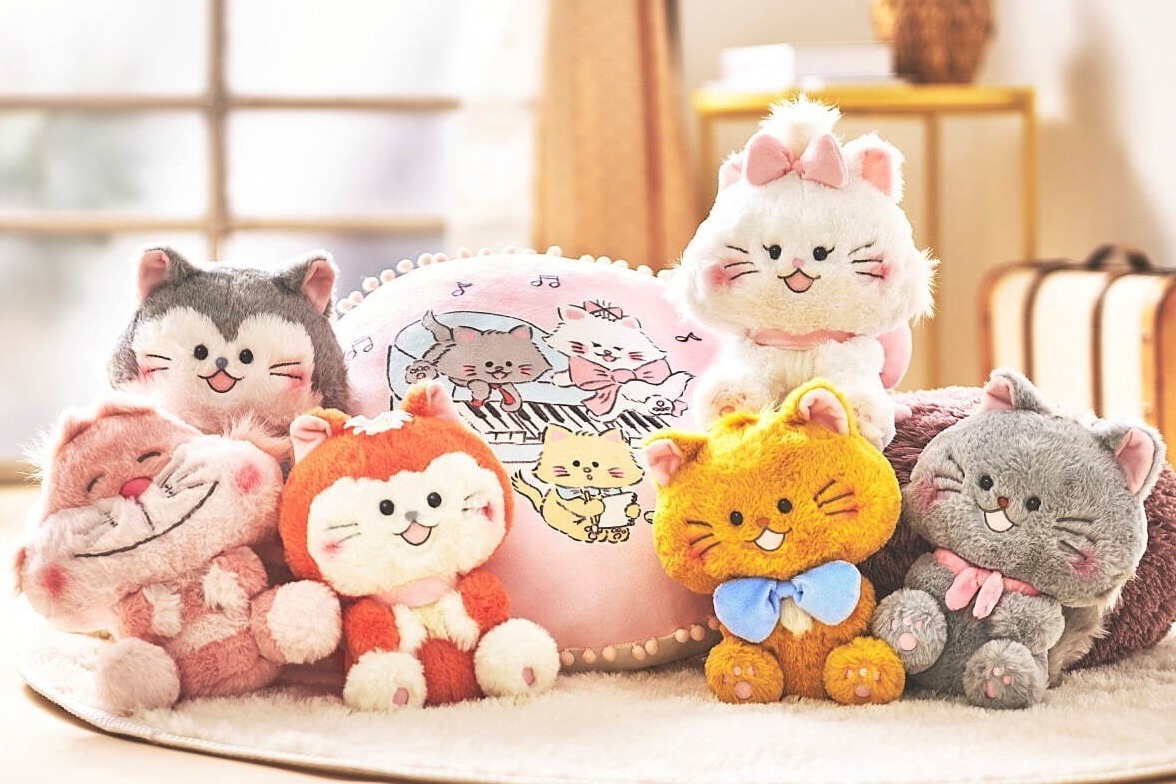 ディズニーストア“ほっこり癒し系”の猫キャラグッズ、マリー＆チェシャ