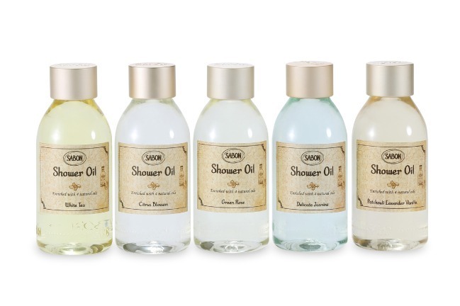 SABON“5つの香り”ミニボディソープの限定ギフトセット、ホワイトティー