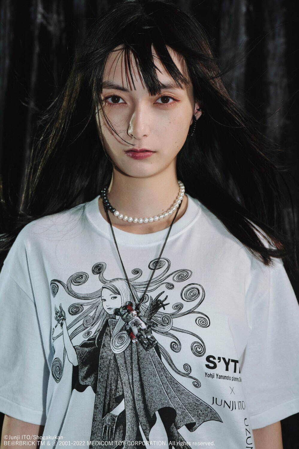 伊藤潤二のホラー漫画『うずまき』『富江』のベアブリック＆ウェア