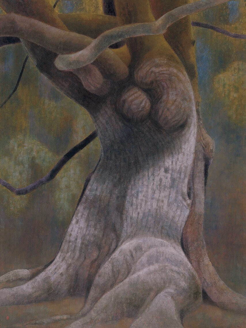 日本画家・山口華楊の展覧会が京都府立堂本印象美術館で - 静謐な動物