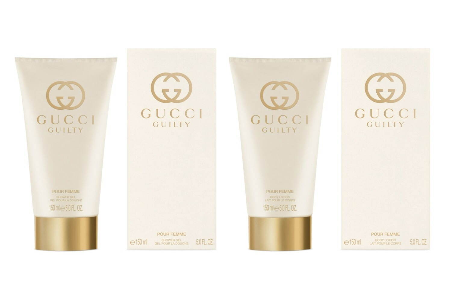 グッチ人気香水「ギルティ」の香りの新作ボディケア、アンバリー