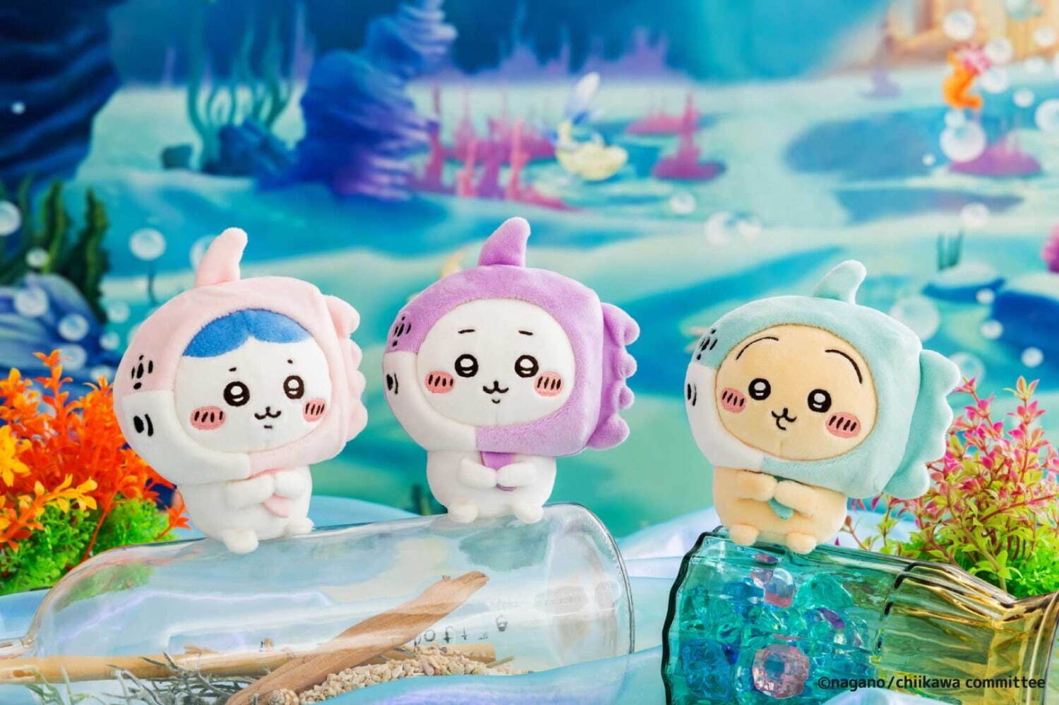 ちいかわ水族館 in 仙台うみの杜水族館」ハチワレやうさぎが海の生物に