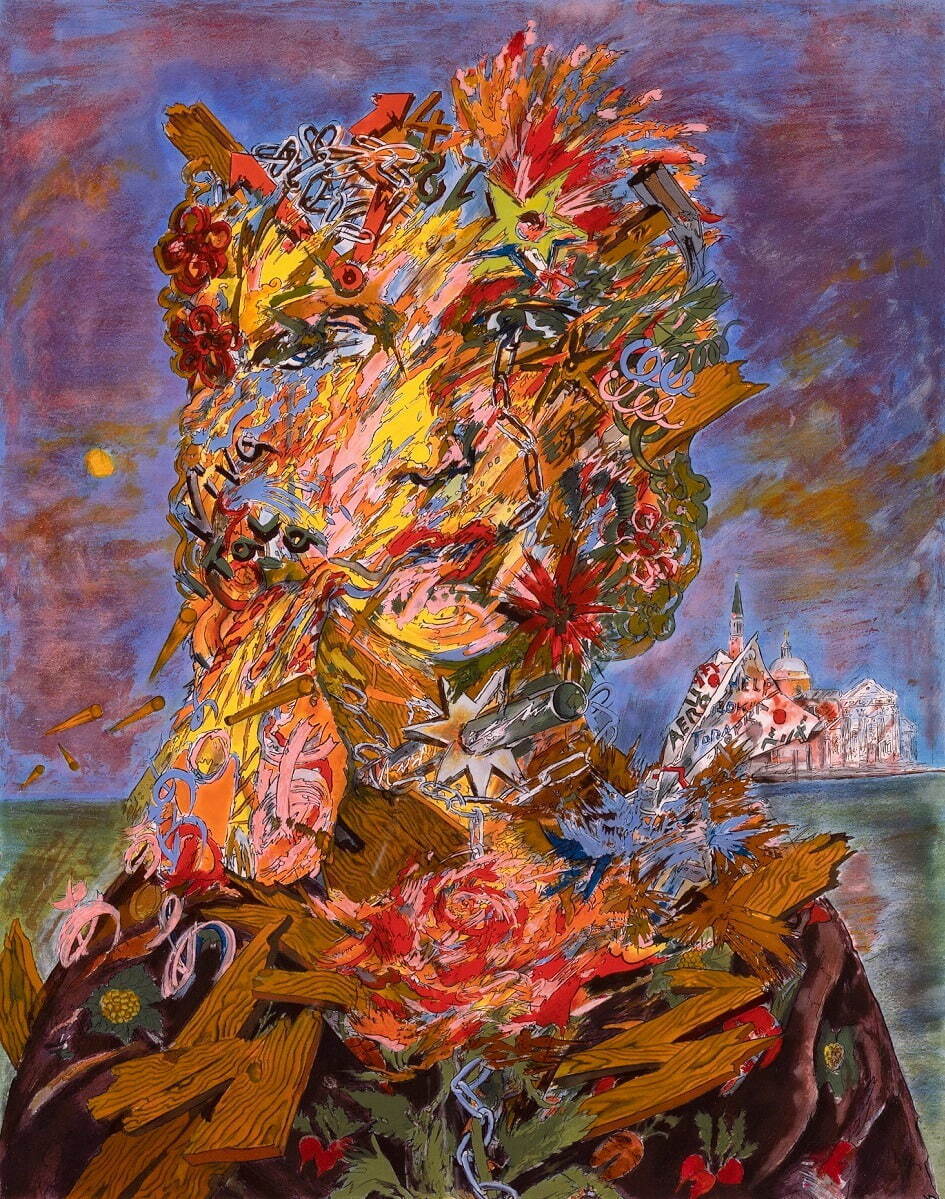 特別展示「ヴェネツィア祝歌」大阪で - 絹谷幸二の原点を辿る、眩い