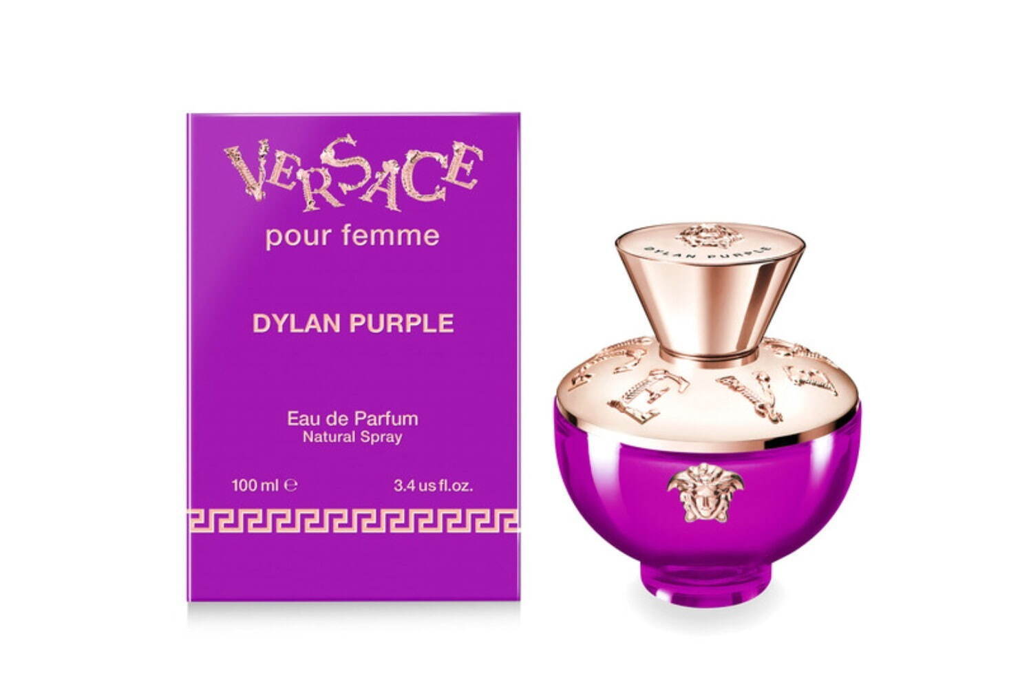 ヴェルサーチェ23年秋フレグランス「ディランパープル」柑橘系